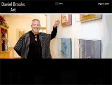 Tablet Screenshot of danielbrooksart.com
